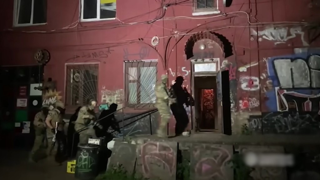 基輔警方突擊搜查了數百家夜店。互聯網圖片