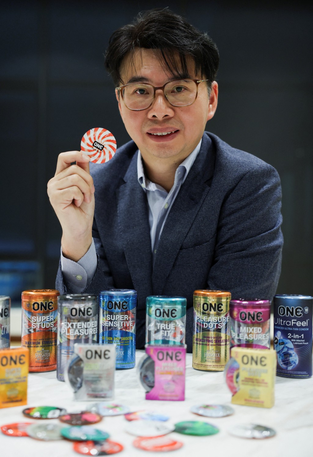 保险套制造商Karex的行政总裁吴美杰。 路透社