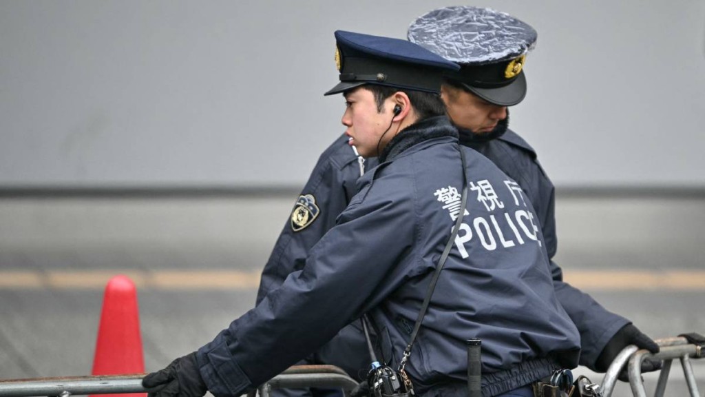 日本警視廳今日拘捕7名涉案人士。（示意圖／法新社）