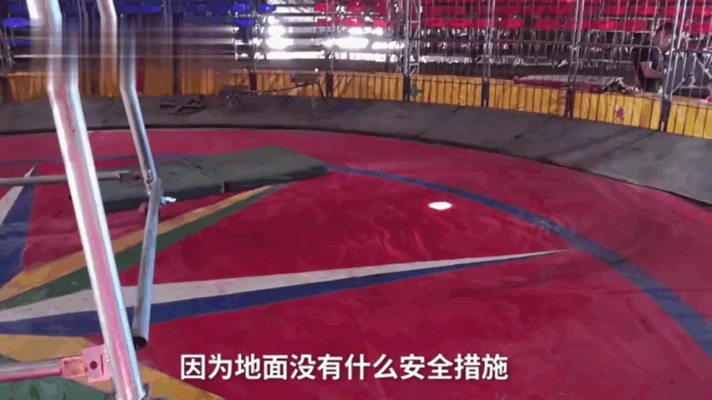 家屬表示馬戲團在表演時無任何安全措施, 影片截圖
