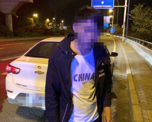 男子4小時內酒駕2次。微博圖片