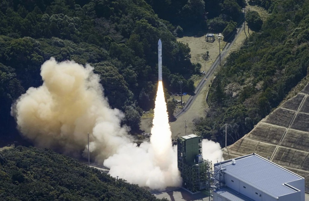 日本SpaceOne公司火箭試飛。 AP