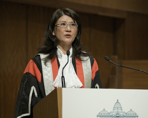 彭韻僖認為嘗試影響法庭的判決不單是對法治的挑戰，更是嚴重的刑事行為。資料圖片
