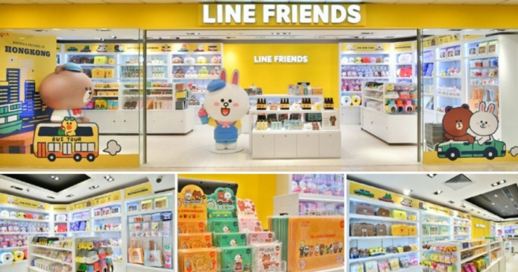 第三家LINE FRIENDS POP-UP STORE正式於屯門市廣場開幕！