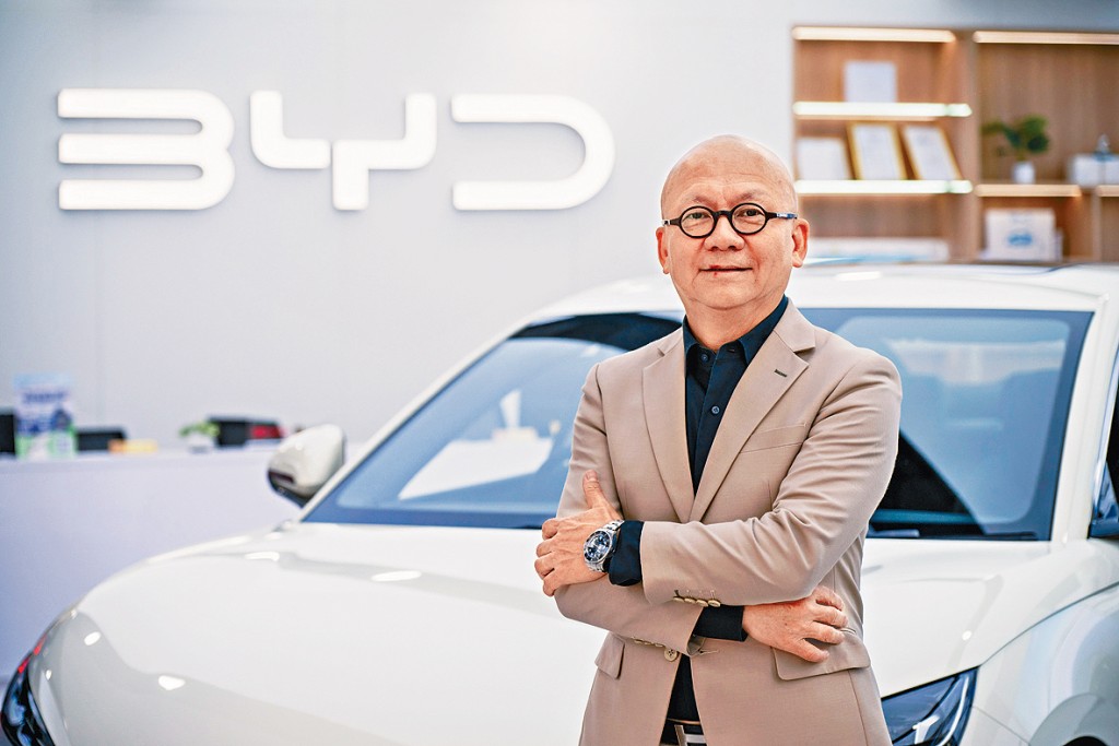 張景榮表示，近年港人大幅認可有實力的內地汽車品牌。