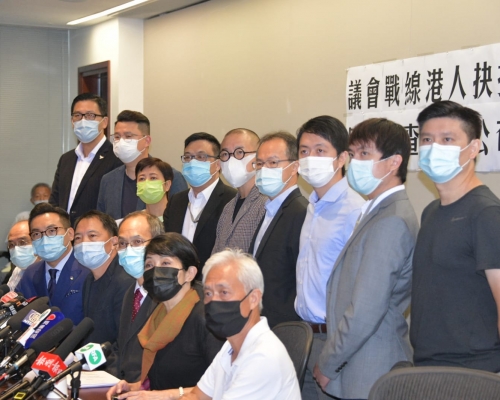胡志偉表示去留決定艱難,希望守住議會戰線,為民發聲。