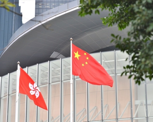 《反制裁法》暫未納入《基本法》附件三，港府支持中央決定。資料圖片