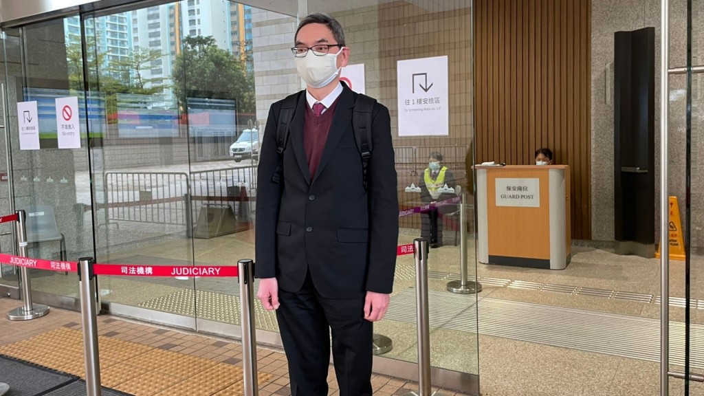 首席化驗師張耀明出庭作供。凌子淇攝
