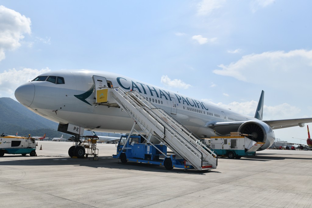 國泰航空已宣布,將從2026年1月1日起,調高客運燃油附加費。資料圖片 國泰航空已宣布,將從2026年1月1日起,調高客運燃油附加費。資料圖片