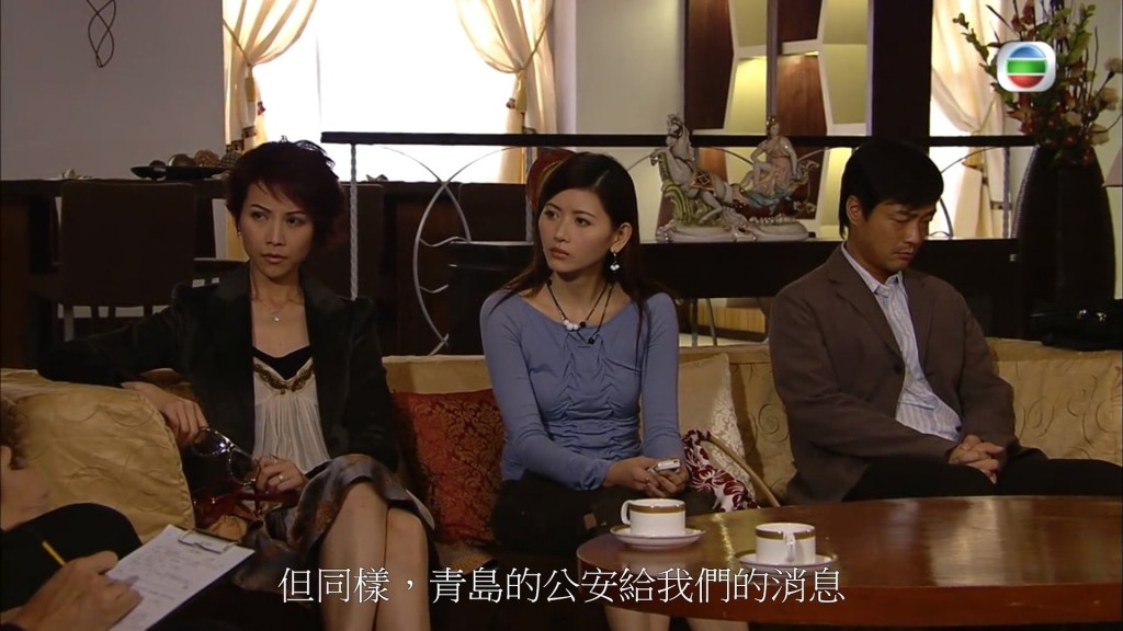 陳霽平在TVB最後一部拍攝劇集《珠光寶氣》。