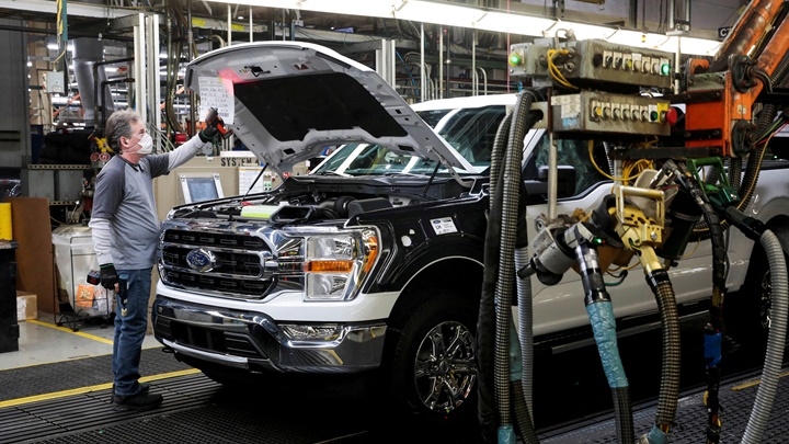 福特美洲8個廠房將停產減產。路透社資料圖片