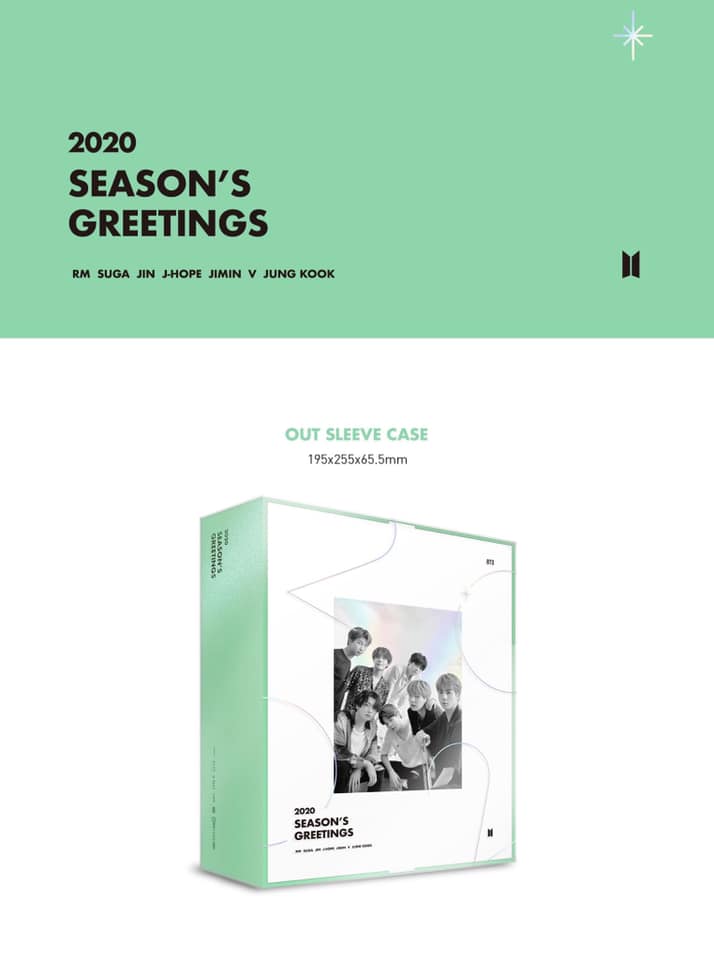 2020年的新周邊Season's Greetings。