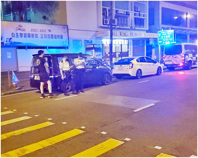 警方到場調查。