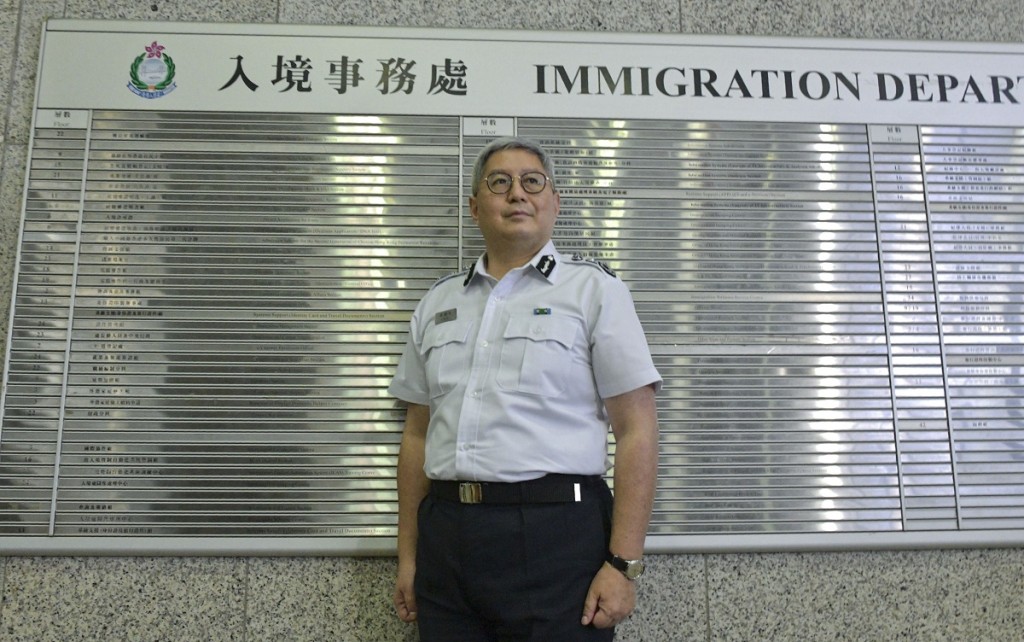 入境事務處處長區嘉宏。資料圖片