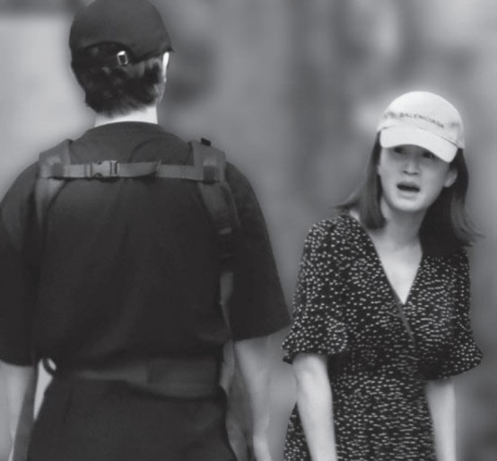 前田以往被指脾氣差，曾被拍到當街鬧老公勝地涼。