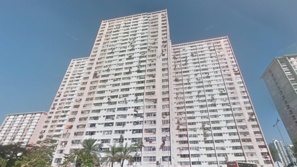 香港仔鴨脷洲邨利澤樓。網圖