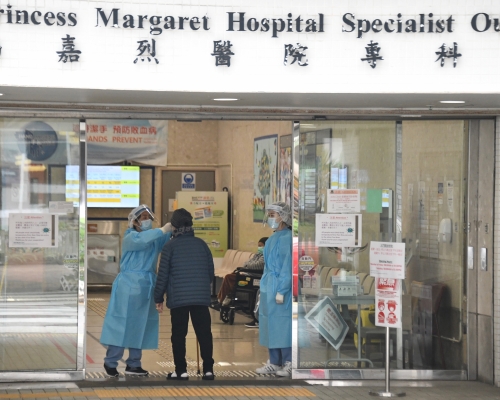 瑪嘉烈醫院一名78歲男患者離世。資料圖片