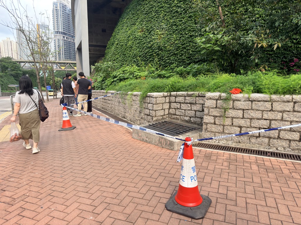 警方封鎖現場。