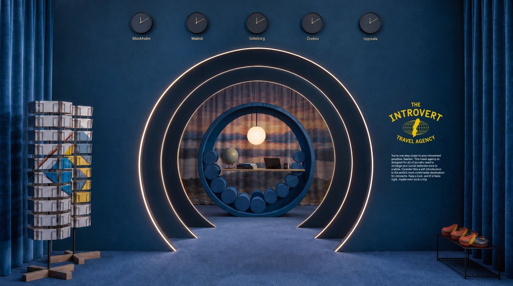 瑞典全球首推“i人旅行社”。www.visitsweden.com