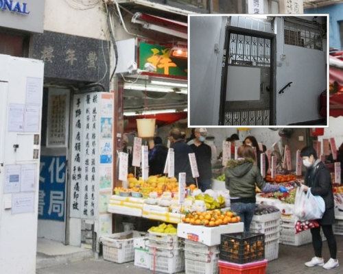 大埔豐年樓外傭宿舍爆疫。 資料圖片