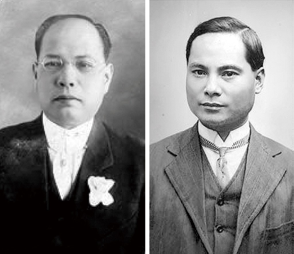1926（左）陳任國先生 及 （右）陳符祥先生