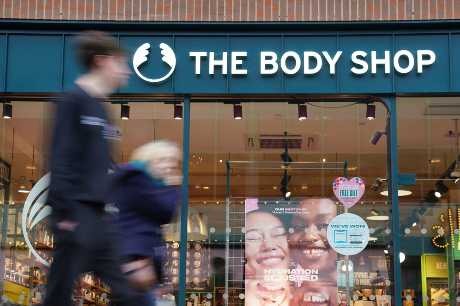 英格蘭坎特伯里一家The Body Shop。路透社