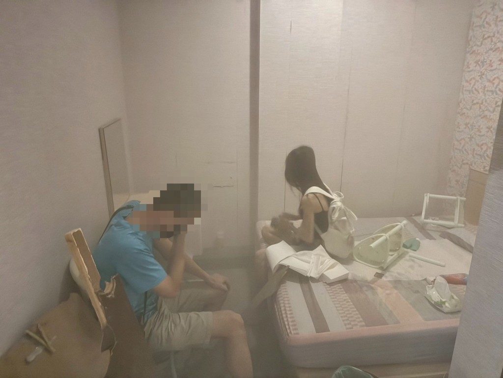 台中警方破獲一個應召站,發現有變性人在賣淫。網圖 台中警方破獲一個應召站,發現有變性人在賣淫。網圖
