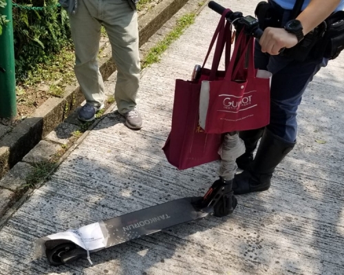 部分涉事電動可移動工具。