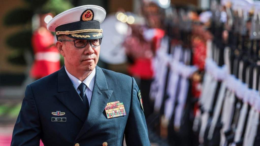 國訪部長董軍訪問泰國。路透社