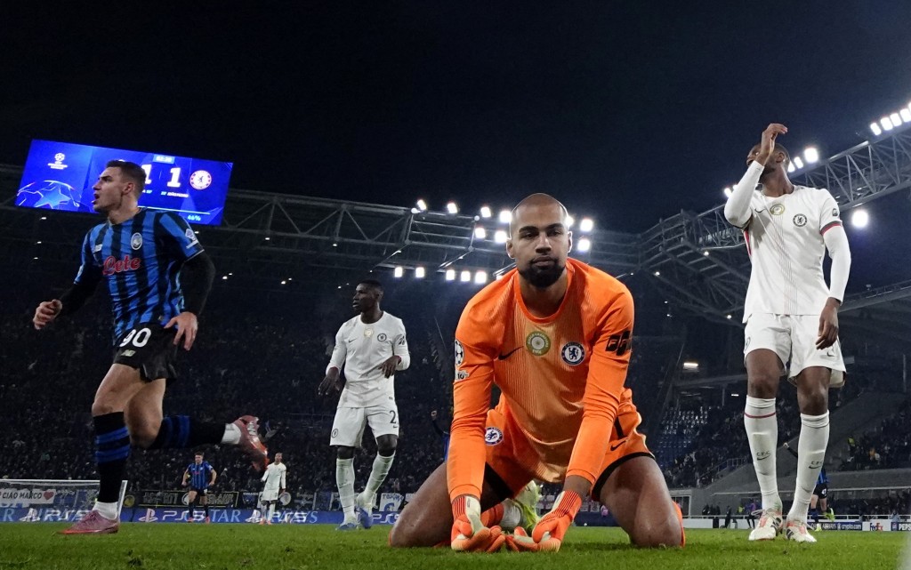 车路士作客以1：2反负阿特兰大。路透社