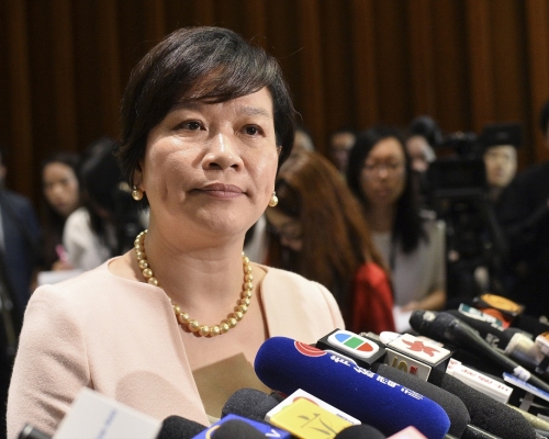 梁美芬。資料圖片