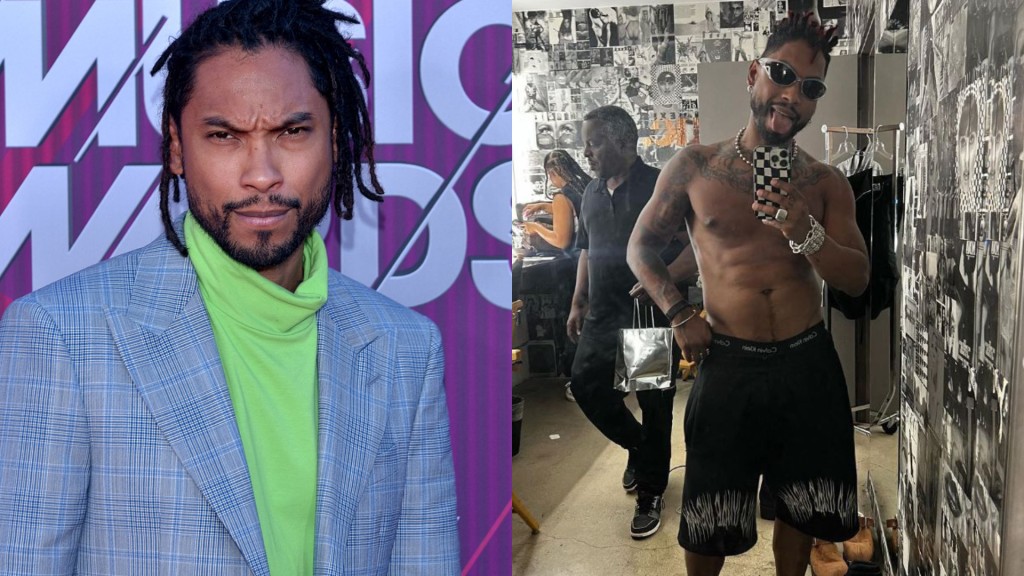 美國歌手Miguel鐵勾插背懸掛半空演唱  場面驚人為藝術忍痛4分鐘