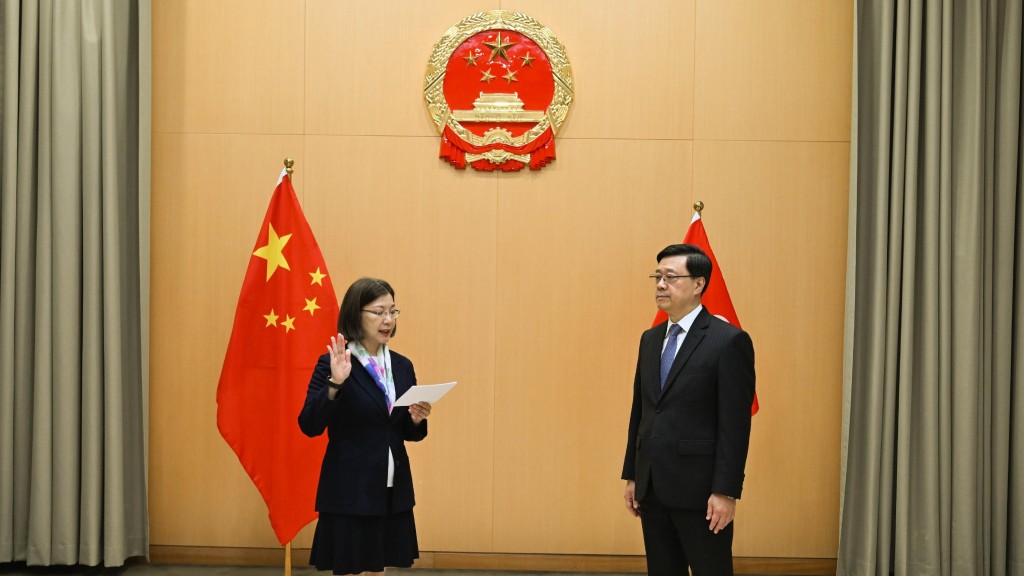 謝小華出任政制局長 林健鋒讚做事「細心、上心」 熟悉政府運作