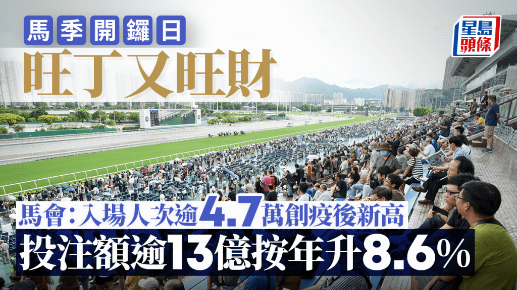 馬季開鑼日丁財兩旺，入場人次逾4.7萬創疫後新高。