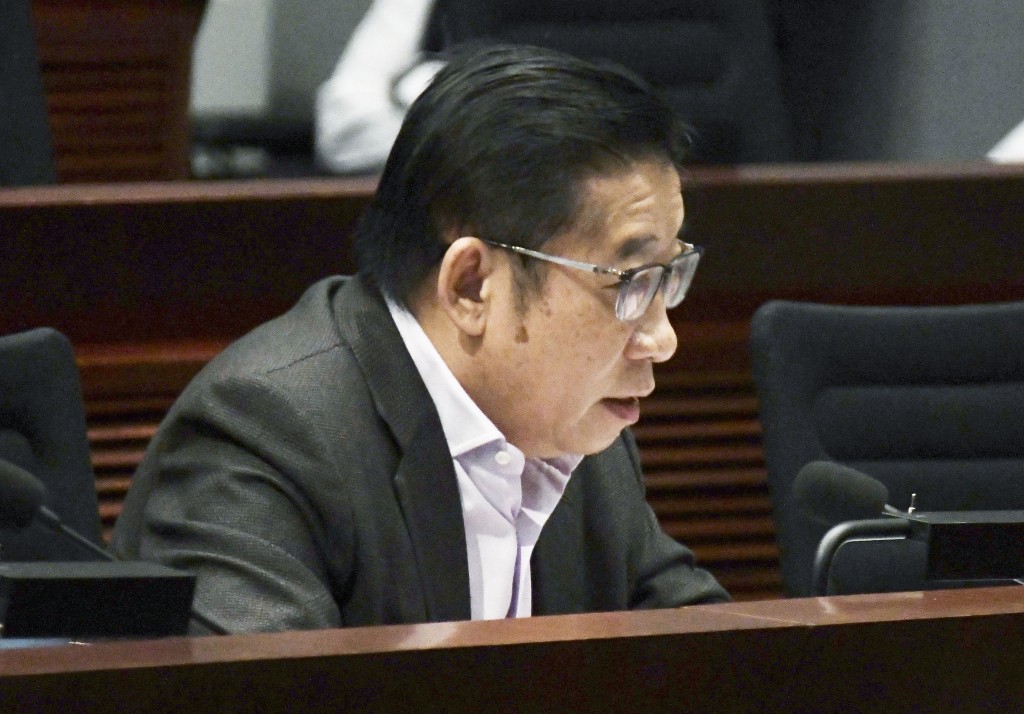 選委界蘇長荣。 選委界蘇長荣。