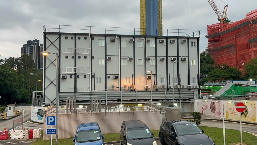 現場為北區醫院擴建地盤。