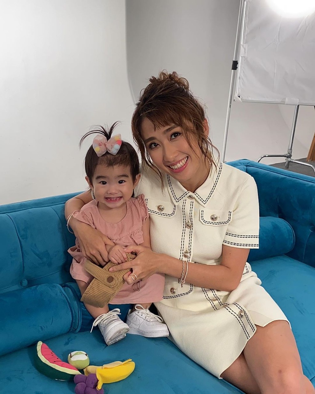 Jason又指Leanne覺得女兒樣子似「朱標」。