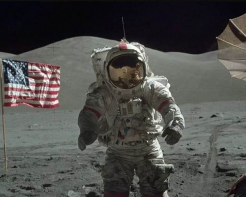 研究指月球辐射会对太空人健康构成影响。 