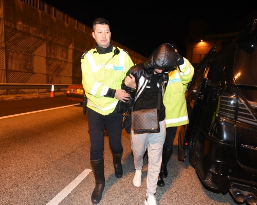 警方拘捕涉案司機。