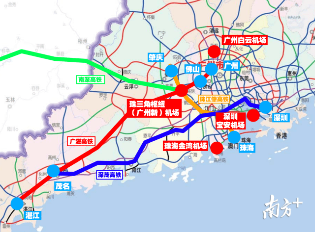 廣州新機場位於佛山。