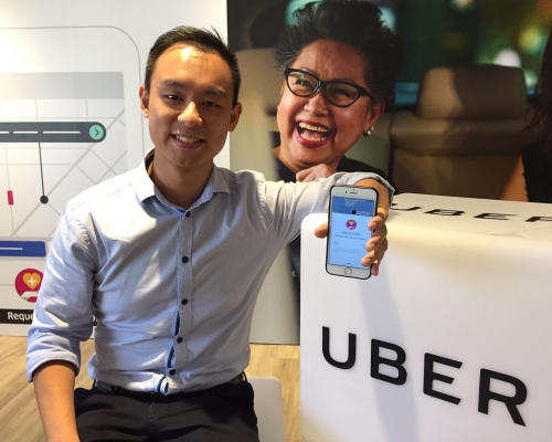 Uber香港區總經理佘雋知。