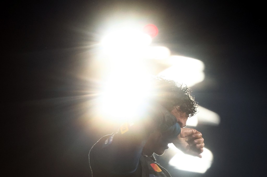 罗列斯喜极而泣。路透社