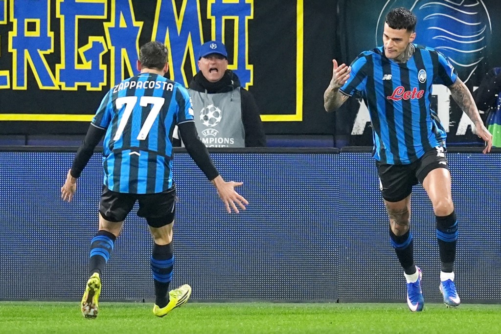 施卡马卡为阿特兰大先开纪录。美联社