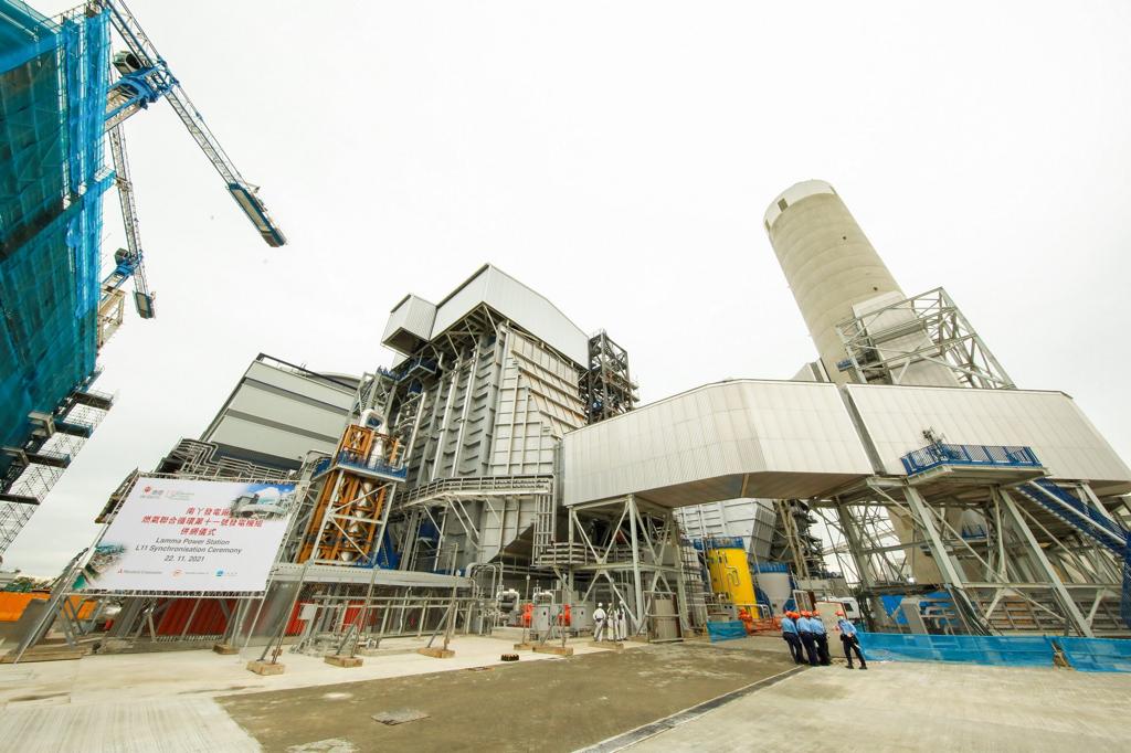 隨著新一台天然氣發電機組投產,南丫發電廠使用天然氣發電比例將佔整體發電量超過一半。