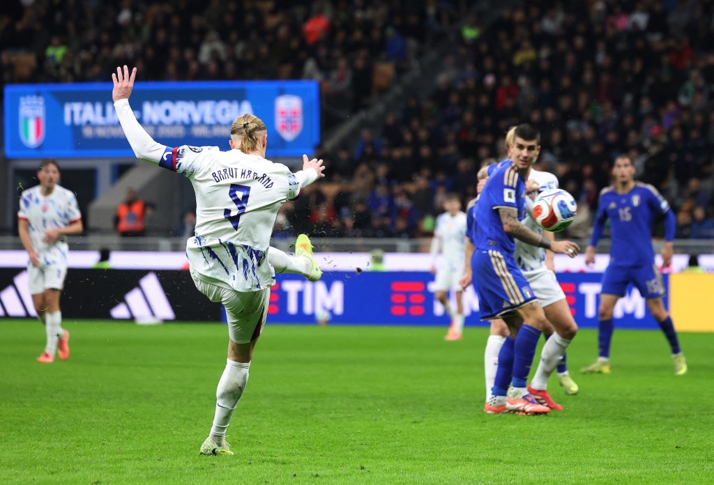 夏蘭特今場梅開二度。路透社