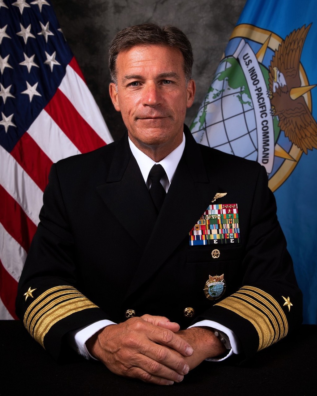 美军印太司令部司令海军上将约翰·阿奎利诺。