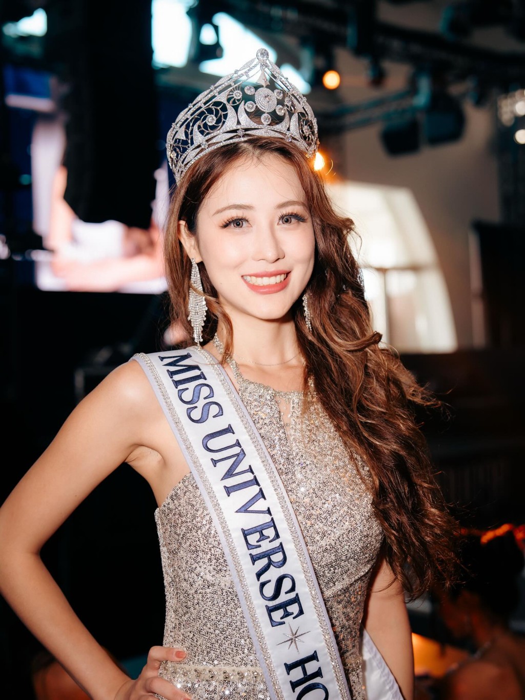 李詩逸日前出席「環球小姐2026香港區選美大賽」,她是上屆冠軍。 李詩逸日前出席「環球小姐2026香港區選美大賽」,她是上屆冠軍。