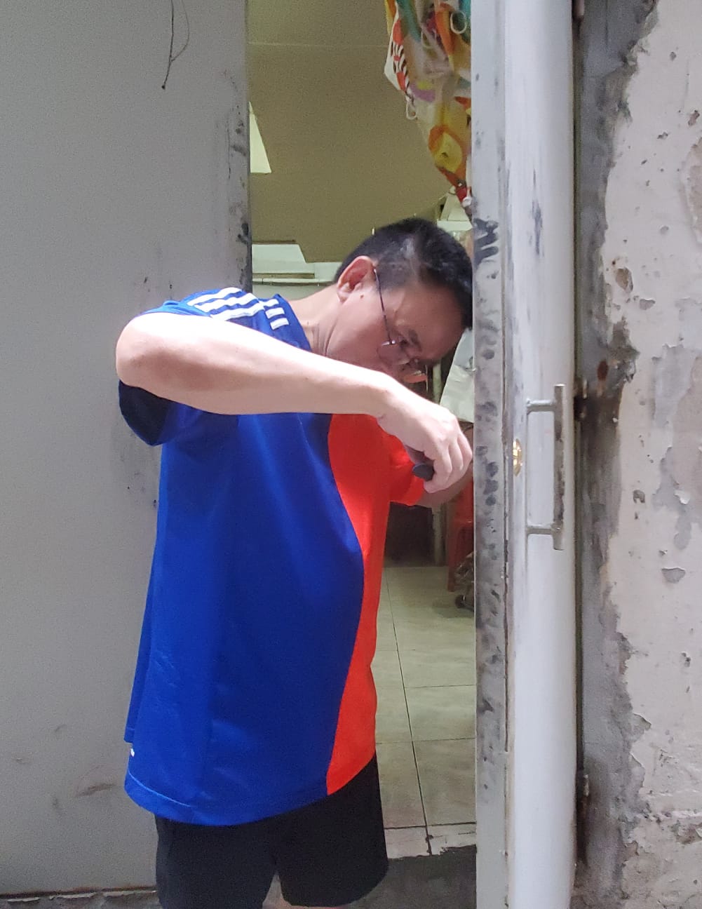 店舖職員王先生。 林思明攝