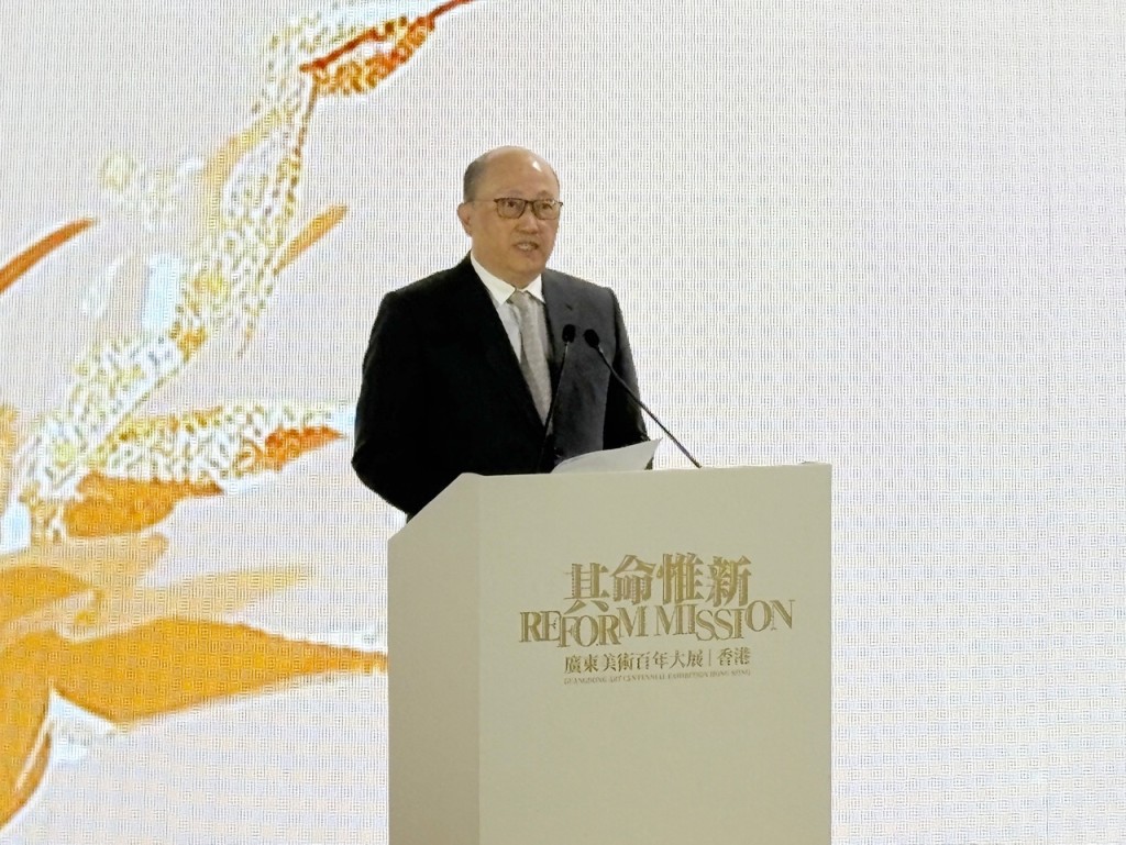 香港中聯辦主任鄭雁雄。黃子龍攝 香港中聯辦主任鄭雁雄。黃子龍攝