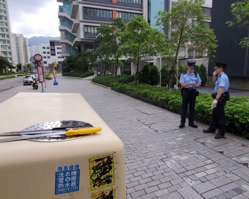 警方到場調查。 林思明攝。